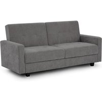 Product photograph of Hilo Fabric 3 Seater Sofa Bed In Dark Grey from Furniture in Fashion