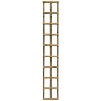 Product photograph of Hizo Heavy Duty Set Of 3 Pressure Treated 6x1 Trellis In Natural from Furniture in Fashion