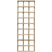 Product photograph of Hizo Heavy Duty Set Of 3 Pressure Treated 6x2 Trellis In Natural from Furniture in Fashion