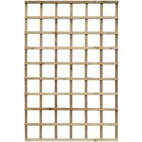 Product photograph of Hizo Heavy Duty Set Of 3 Pressure Treated 6x4 Trellis In Natural from Furniture in Fashion