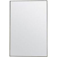 Product photograph of Hurstan Small Rectangular Wall Mirror In Champagne Frame from Furniture in Fashion