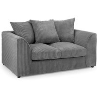 Product photograph of Hyeres Fabric 2 Seater Sofa In Grey from Furniture in Fashion