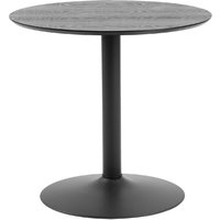Product photograph of Ionia Wooden Coffee Table Round In Black Ash from Furniture in Fashion