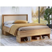 Product photograph of Irving Divan Wooden Double Bed In Mauvella Oak from Furniture in Fashion