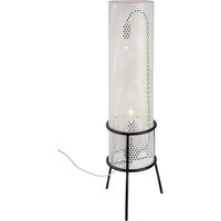Product photograph of Jalis Metal Floor Lamp In White And Black from Furniture in Fashion