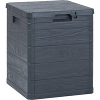 Product photograph of Janya Plastic Garden Storage Box In Anthracite from Furniture in Fashion