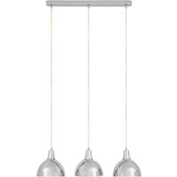 Product photograph of Jaspro 3 Metal Shades Pendant Light In Chrome from Furniture in Fashion