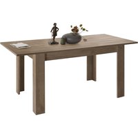 Product photograph of Jining Wooden Extending Dining Table In Mercure from Furniture in Fashion