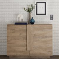 Product photograph of Jining Wooden Sideboard With 2 Doors In Mercure from Furniture in Fashion