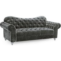 Product photograph of Jupiter Fabric 3 Seater Sofa In Charcoal from Furniture in Fashion