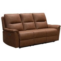 Product photograph of Kasen Fabric 3 Seater Sofa In Tan from Furniture in Fashion