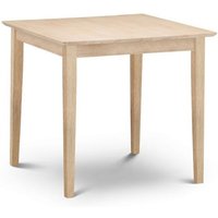 Product photograph of Ranee Wooden Extending Dining Table In Natural Lacquered from Furniture in Fashion