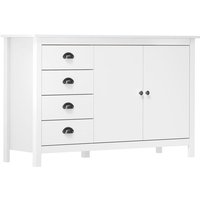Product photograph of Kendal Wooden Sideboard With 4 Drawers In White from Furniture in Fashion