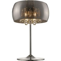 Product photograph of Lambeth Glass Shade Table Lamp In Chrome from Furniture in Fashion