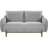 Product photograph of Lark Linen Fabric 2 Seater Sofa In Silver Grey from Furniture in Fashion