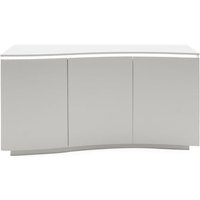 Product photograph of Lazaro Wooden Sideboard In Matt Light Grey With Led Light from Furniture in Fashion
