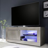 Product photograph of Taylor Led Wooden Small Tv Stand In White Pine With 1 Door from Furniture in Fashion