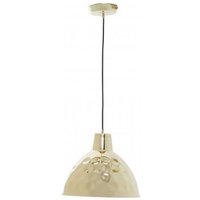 Product photograph of Lena Hammered Pendant Light In Gold from Furniture in Fashion