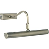 Product photograph of Linton Led 2 Lights Wall Light In Antique Brass from Furniture in Fashion