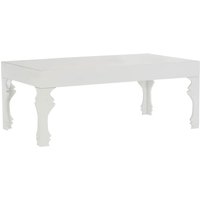 Product photograph of Louis Rectangular High Gloss Coffee Table In White from Furniture in Fashion
