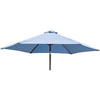 Product photograph of Loxe Tilt And Crank Olefin 2500mm Fabric Parasol In Blue from Furniture in Fashion