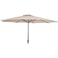 Product photograph of Loxe Tilt And Crank Olefin 3000mm Fabric Parasol In Ecru from Furniture in Fashion