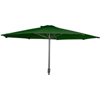 Product photograph of Loxe Tilt And Crank Olefin 3000mm Fabric Parasol In Green from Furniture in Fashion