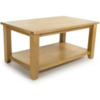 Product photograph of Magna Wooden Coffee Table Rectangular In Oak from Furniture in Fashion