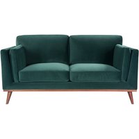 Product photograph of Maili Velvet 2 Seater Sofa In Emerald Green from Furniture in Fashion