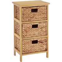 Product photograph of Maize Wooden Chest Of 3 Basket Drawers In Natural from Furniture in Fashion
