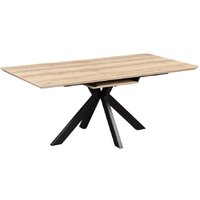 Product photograph of Malone Small Wooden Extending Dining Table In Oak from Furniture in Fashion