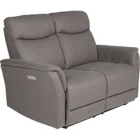 Product photograph of Maritime Electric Recliner Fabric 2 Seater Sofa In Grey from Furniture in Fashion