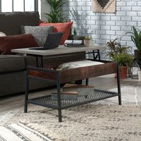 Product photograph of Magnolia Wooden Coffee Table In Rich Walnut And Slate Grey from Furniture in Fashion
