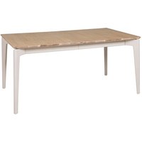 Product photograph of Marlon Wooden Extending Dining Table In Oak And Taupe from Furniture in Fashion