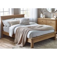 Product photograph of Merritt Wooden King Size Bed In Limed Oak from Furniture in Fashion