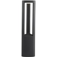 Product photograph of Michigan Led Aluminium Outdoor Post In Grey from Furniture in Fashion