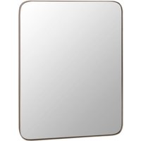 Product photograph of Micos Rectangular Wall Bedroom Mirror In Silver Frame from Furniture in Fashion