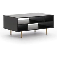 Product photograph of Naples Wooden Coffee Table In Black from Furniture in Fashion