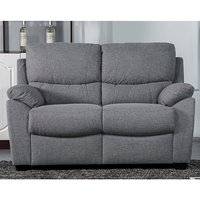 Product photograph of Narva Fixed Fabric 2 Seater Sofa In Grey from Furniture in Fashion