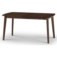Product photograph of Kaiha Wooden Extending Dining Table In Walnut from Furniture in Fashion