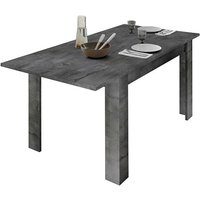 Product photograph of Nitro Extending Wooden Dining Table In Oxide from Furniture in Fashion