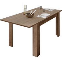Product photograph of Nitro Wooden Extending Dining Table In Dark Walnut from Furniture in Fashion