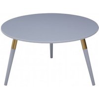 Product photograph of Nusakan Wooden Coffee Table In Light Grey And Gold from Furniture in Fashion