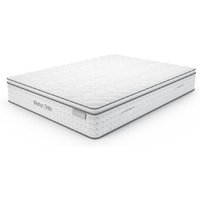 Product photograph of Oakley Fabric Double Mattress In White from Furniture in Fashion