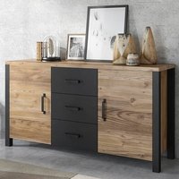 Product photograph of Oaxaca Sideboard Small 2 Doors 3 Drawers In Appenzeller Oak from Furniture in Fashion