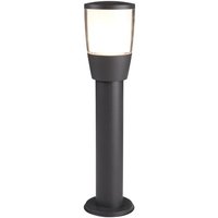Product photograph of Tucson Outdoor 1 Light Post In Dark Grey from Furniture in Fashion