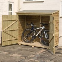 Product photograph of Overlap Wooden Wall Storage Store In Natural Timber from Furniture in Fashion
