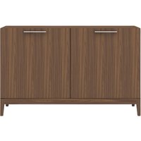 Product photograph of Piper Wooden Sideboard 2 Doors In Walnut from Furniture in Fashion