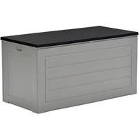 Product photograph of Pixie Large Moulded Plastic Cushion Box In Dark Grey from Furniture in Fashion