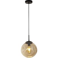 Product photograph of Punch Champagne Glass Pendant Light In Black from Furniture in Fashion